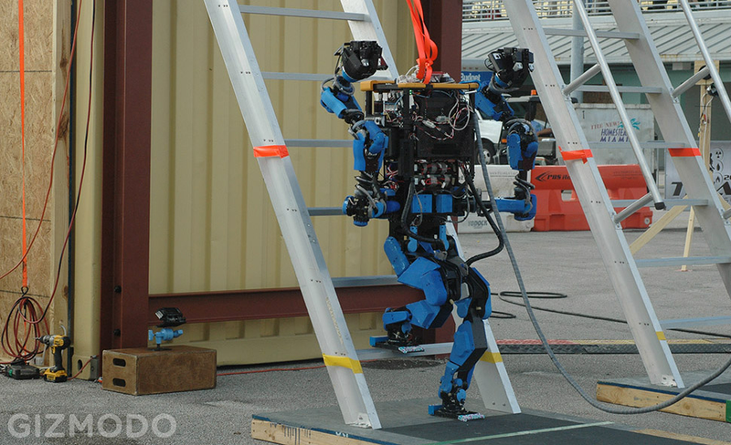 Illustration for article titled El nuevo robot de Google gana la competición de la DARPA